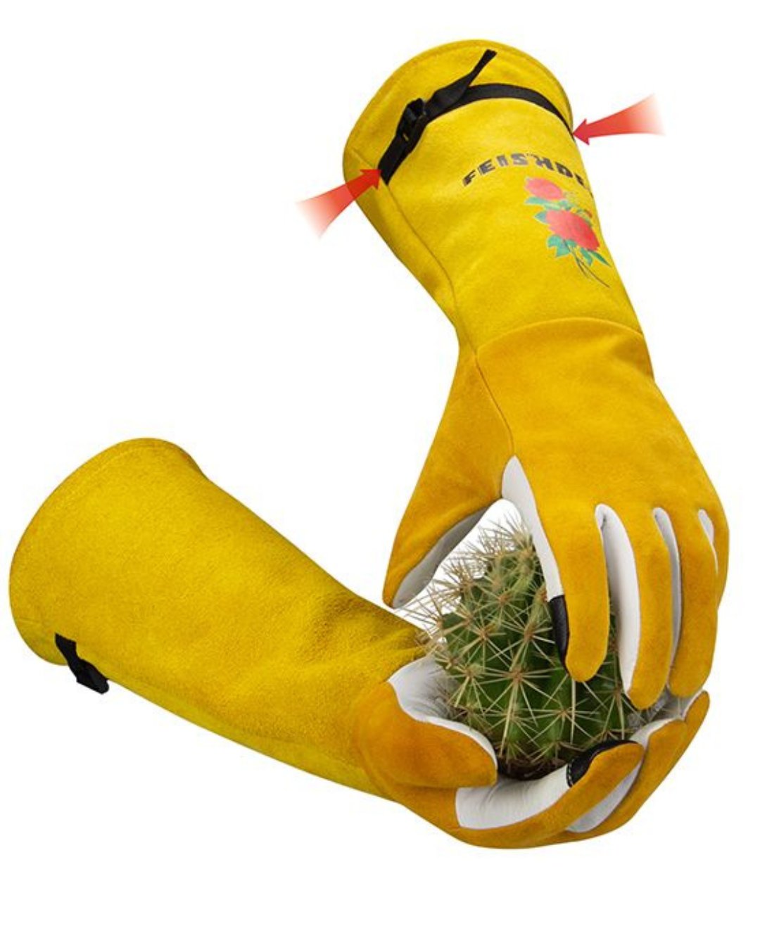 thorn proof catcus/ rose pruning gloves 