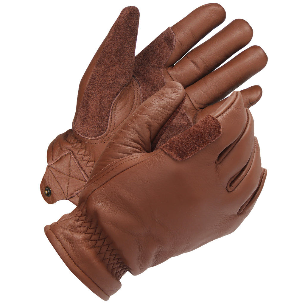 Stylish Leather Adult winter gloves with Cotton Lining