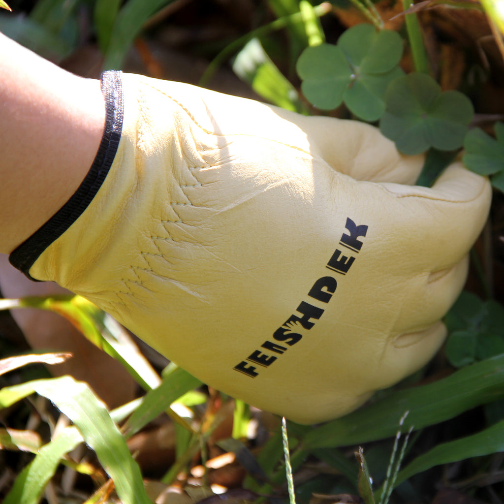 Children’s Cowhide Leather Gardening Gloves
