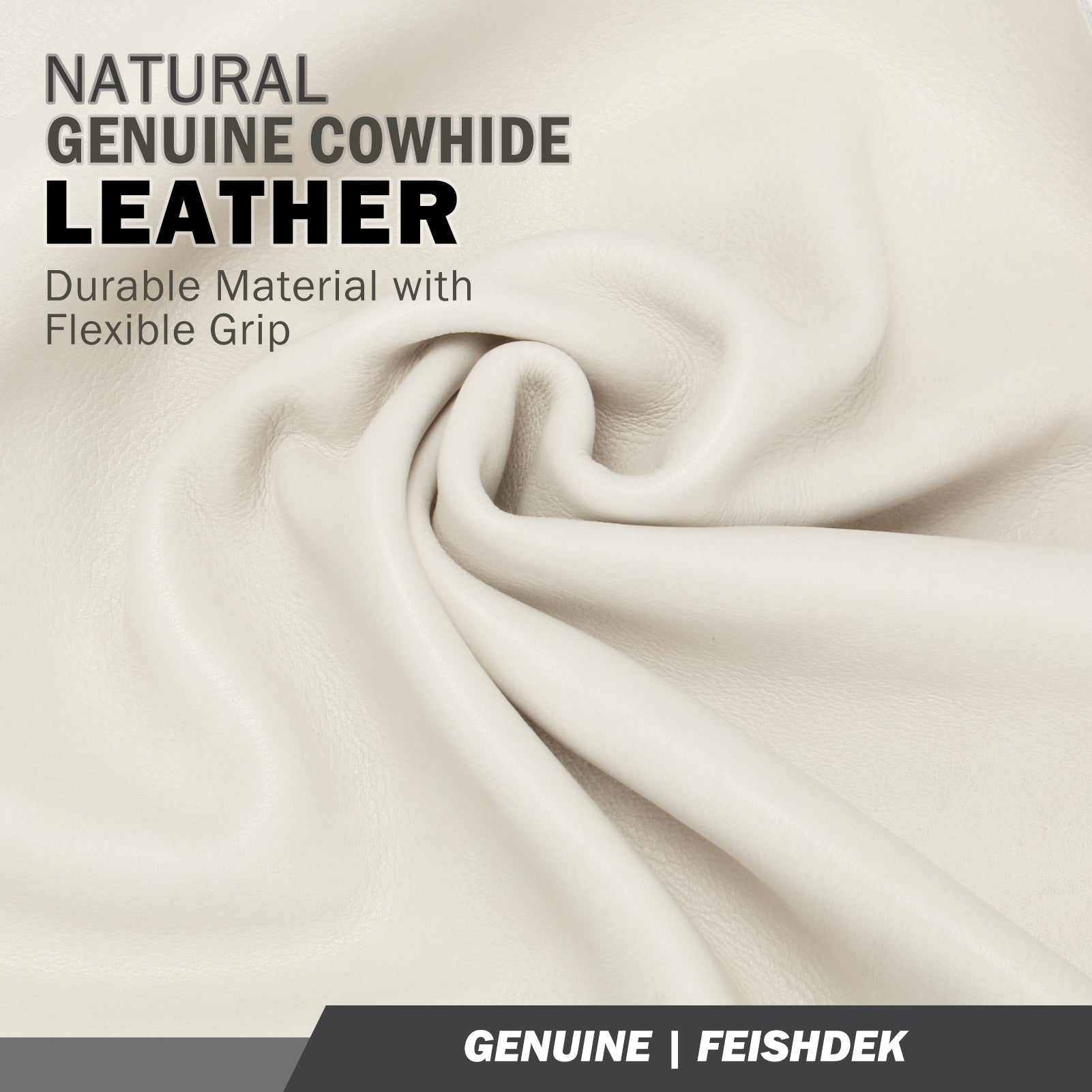 All-season real leather work gloves-Light Beige