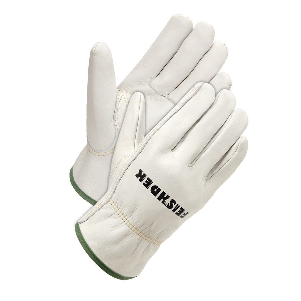 All-season real leather work gloves-Light Beige