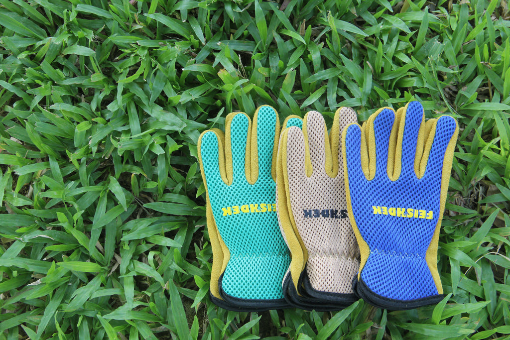 Young Gardener`s Children`s leather Gloves