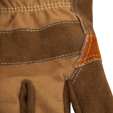 Heavy Duty Work Gloves with Leather Palm, Cowhide Leather Welding Gloves. Thorn proof, Cut resistant.