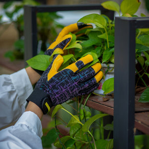 Real Leather Reflective Work Gloves