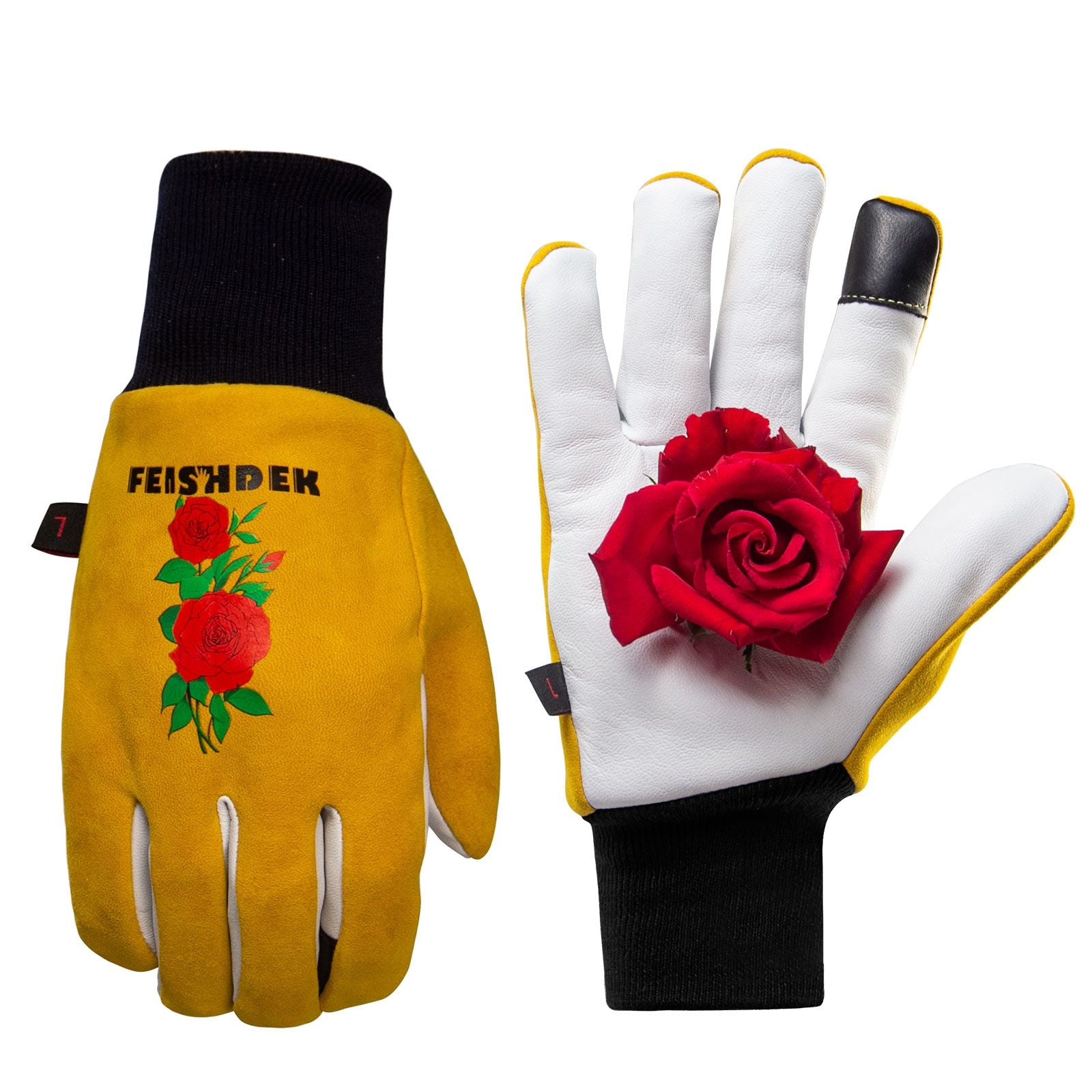 Real Leather Thorn Proof Cactus/Rose Gloves