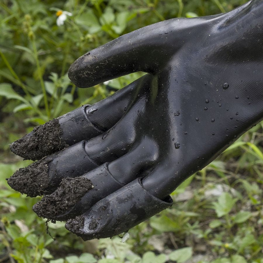 Waterproof PVC Garden Gloves with Plastic Claws