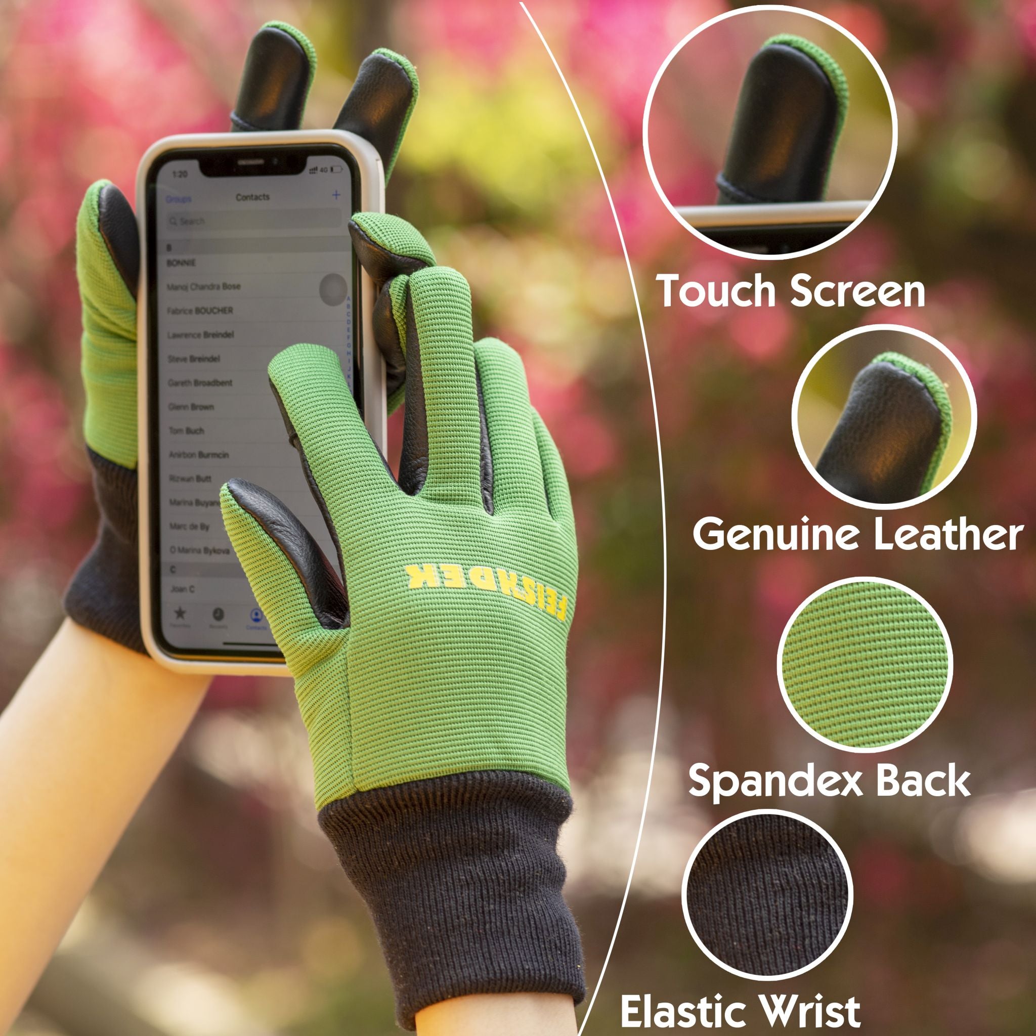 Kids Breathable Garden Gloves