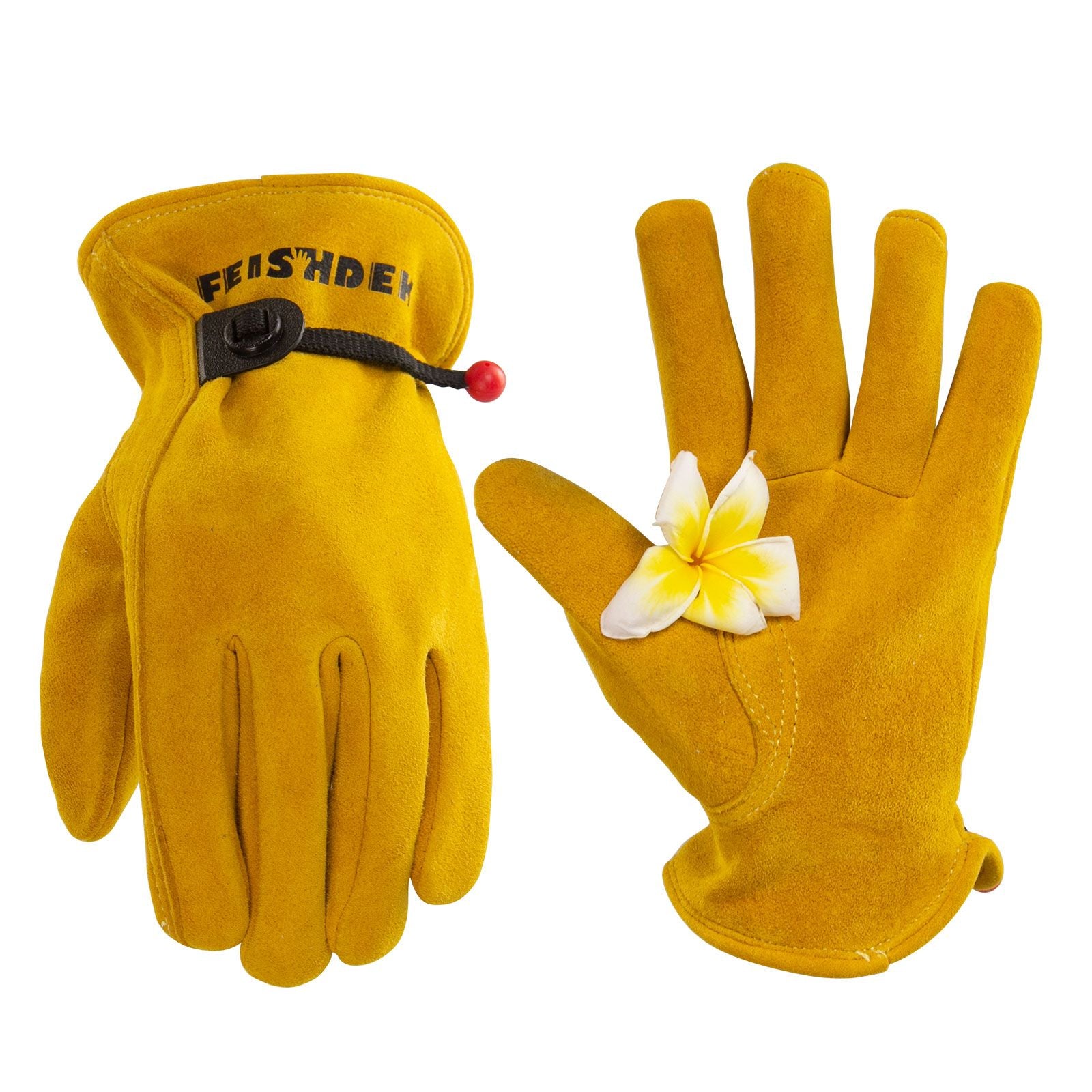 Kids Deerskin Real Leather Gloves