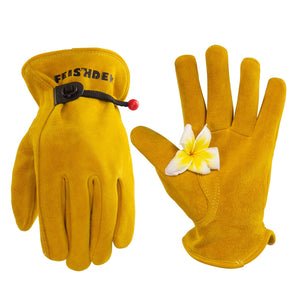 Kids Deerskin Real Leather Gloves