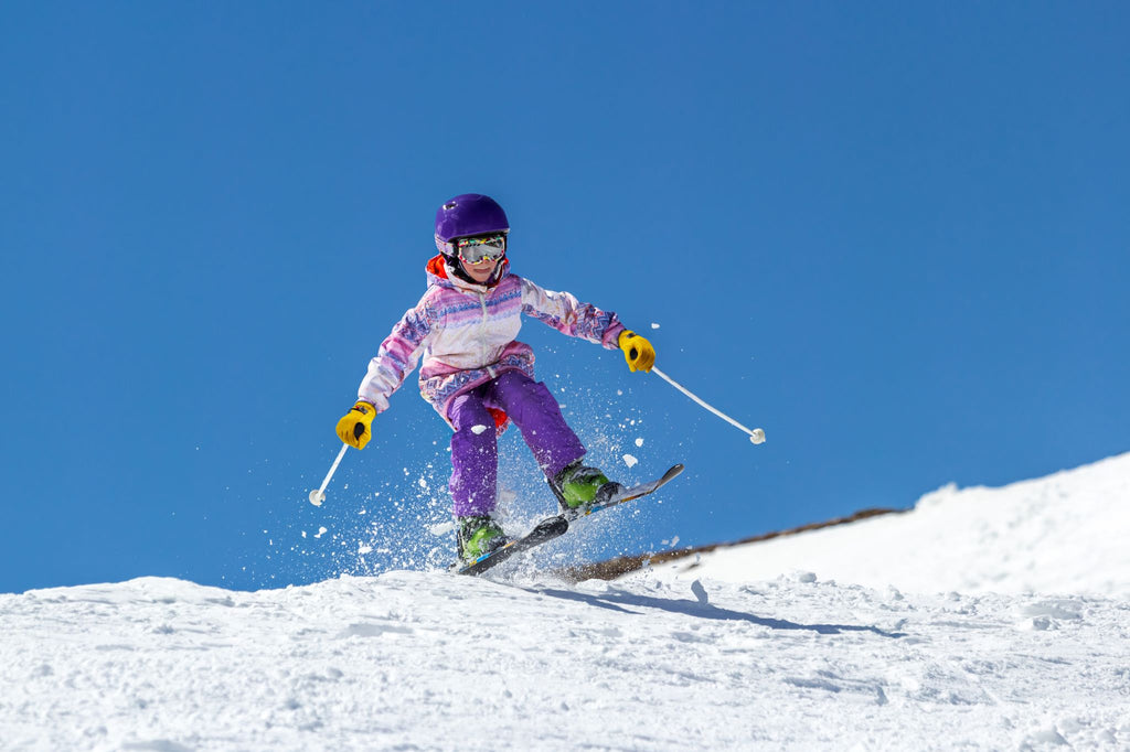 Real Leather Kids Waterproof Insulated Gloves