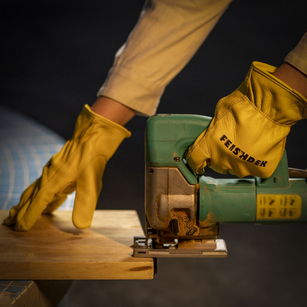 Real Leather Heavy Duty Thorn Proof Gloves