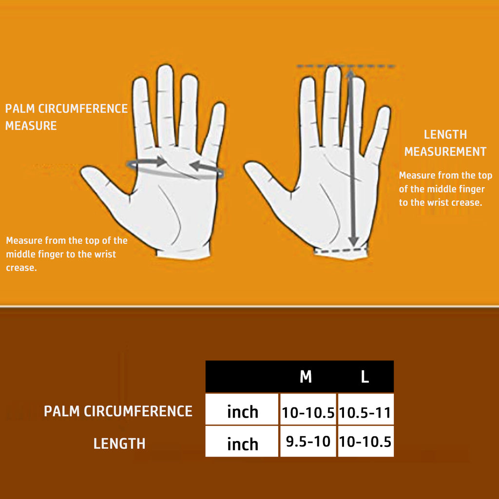 Heavy Duty Work Gloves with Leather Palm, Cowhide Leather Welding Gloves. Thorn proof, Cut resistant.